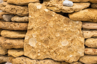 Full frame shot of rocks