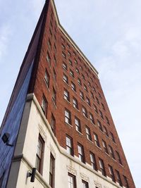 Low angle view of building against sky