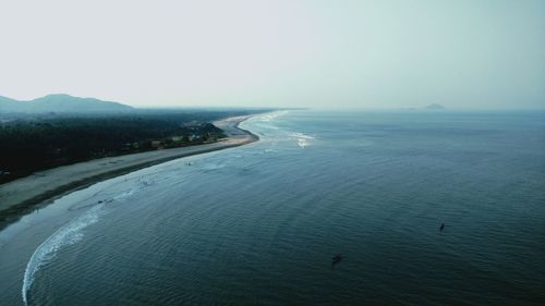 Scenic view of sea