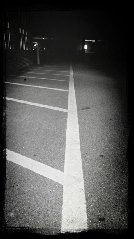 the way forward, road marking, diminishing perspective, empty, transportation, vanishing point, street, architecture, built structure, road, night, asphalt, illuminated, absence, shadow, no people, long, narrow, sunlight, building exterior
