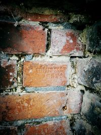 Full frame shot of weathered wall