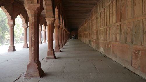 Corridor of building