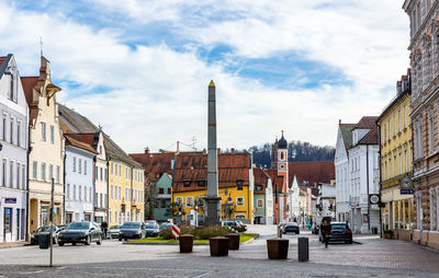 Buildings in city