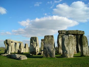 View of old ruins