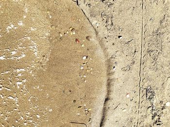 Full frame shot of sand