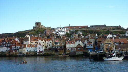 View of town at waterfront