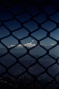 Full frame shot of chainlink fence