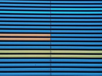 Full frame shot of multi colored shutter