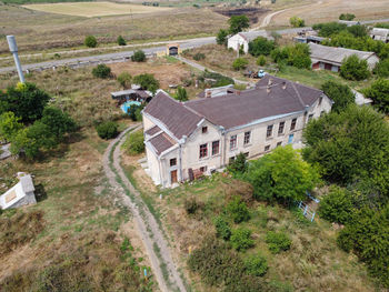 Rural house by the forest in ukraine.