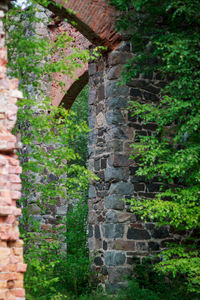 View of old ruin building