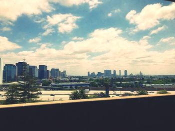 Cityscape against sky