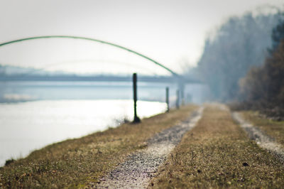 Surface level of road