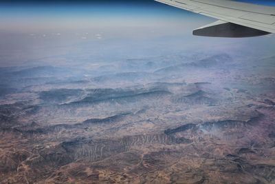 Aerial view of landscape