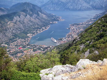 A looking view to kotor bay.