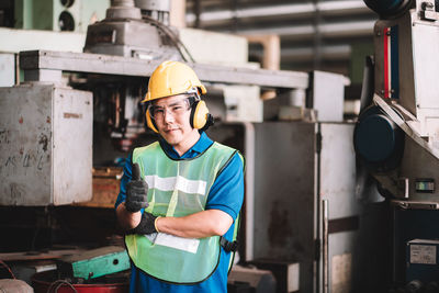 Man working in factory