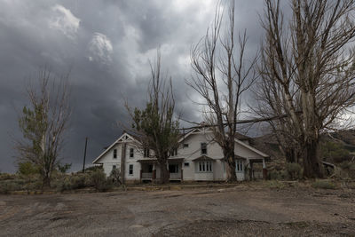 House against sky