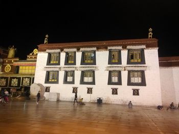 View of building at night