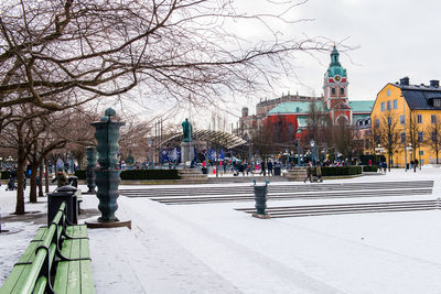 View of buildings in city