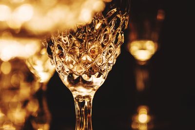 Close-up of wine glass