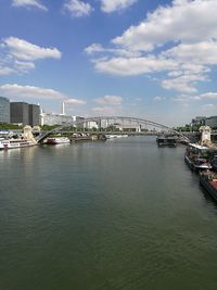 River with buildings in background