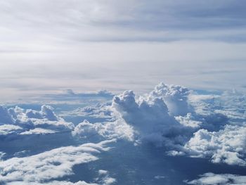 Low angle view of clouds in sky