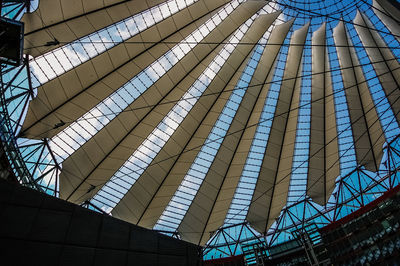 Low angle view of glass building