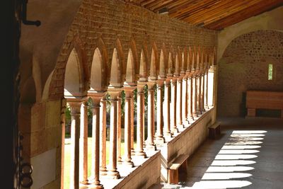 Interior of old building