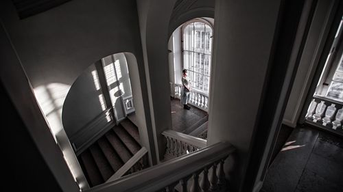 Interior of building