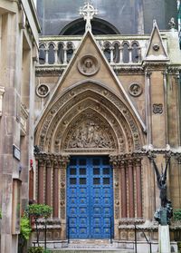 Low angle view of church