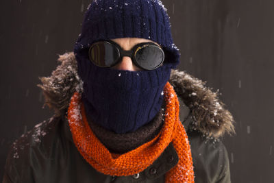 Portrait of mature man wearing sunglasses