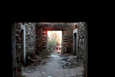 Interior of old building