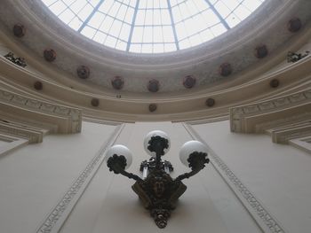 Low angle view of statue in museum