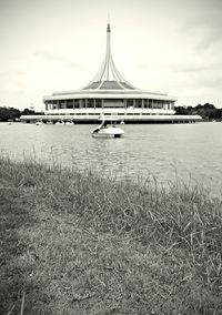 River with buildings in background