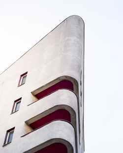 Low angle view of building against sky