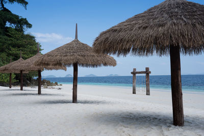 thatched roof