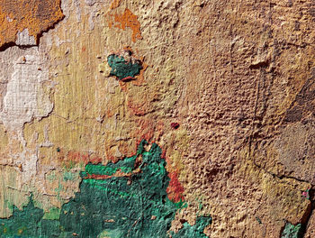 Full frame shot of weathered wall