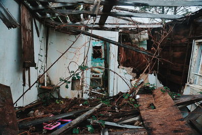 Abandoned building