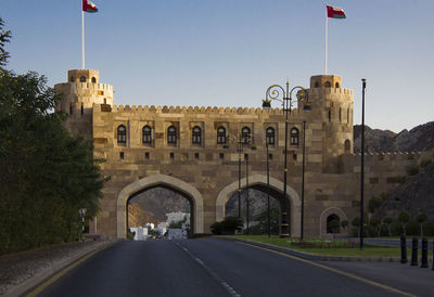 View of historical building against sky