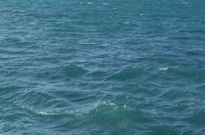 Full frame shot of blue sea