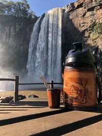 Água que hidrata e refresca através do tereré.