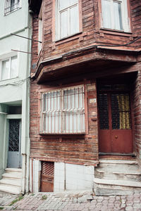 Low angle view of old building