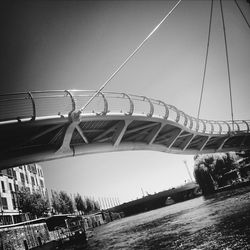 Low angle view of bridge