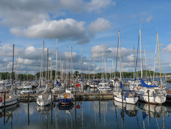 The city of eckernförde in germany