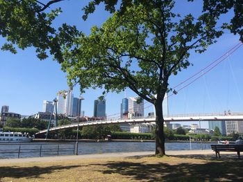 View of city at waterfront