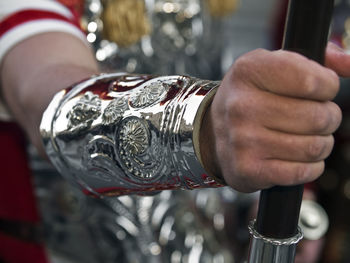 Close-up of human hand