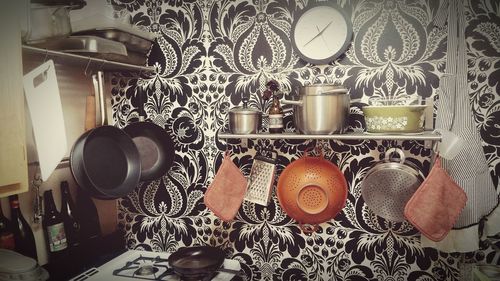 Close-up of food on table