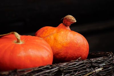 Close-up of pumpkin