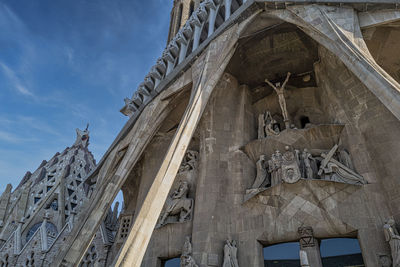 Low angle view of cathedral against sky