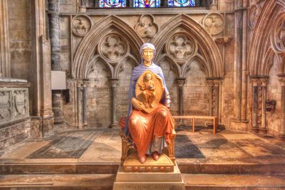 Statue of buddha in temple
