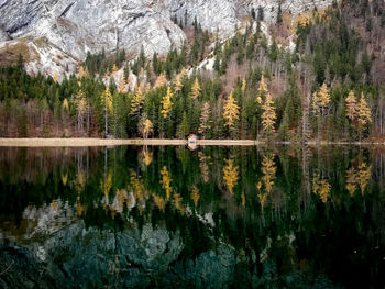 House by the lake reflection